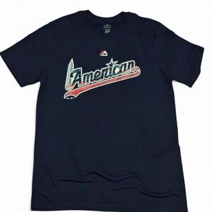 Majestic MLB Youth American League All star Machado Mets shirt large 18Y